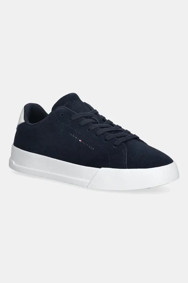 Tommy Hilfiger Tenisice od brušene kože Tommy Hilfiger TH COURT CORE SUEDE