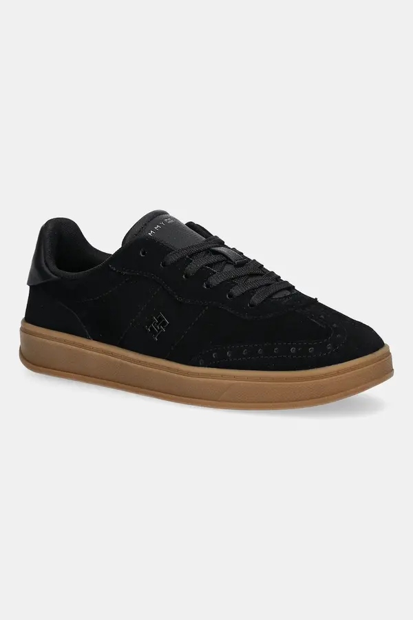 Tommy Hilfiger Tenisice od brušene kože Tommy Hilfiger TH HERITAGE SNEAKER