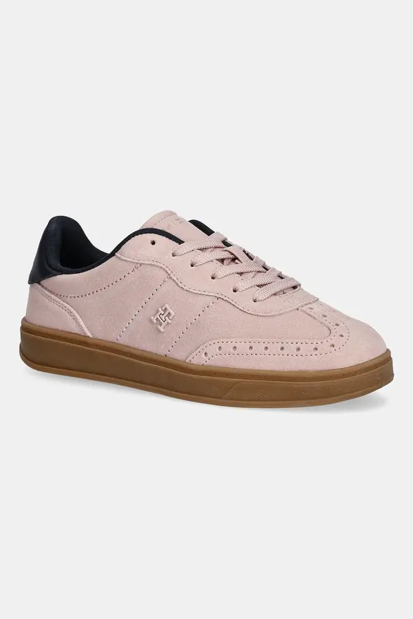 Tommy Hilfiger Tenisice od brušene kože Tommy Hilfiger TH HERITAGE SNEAKER
