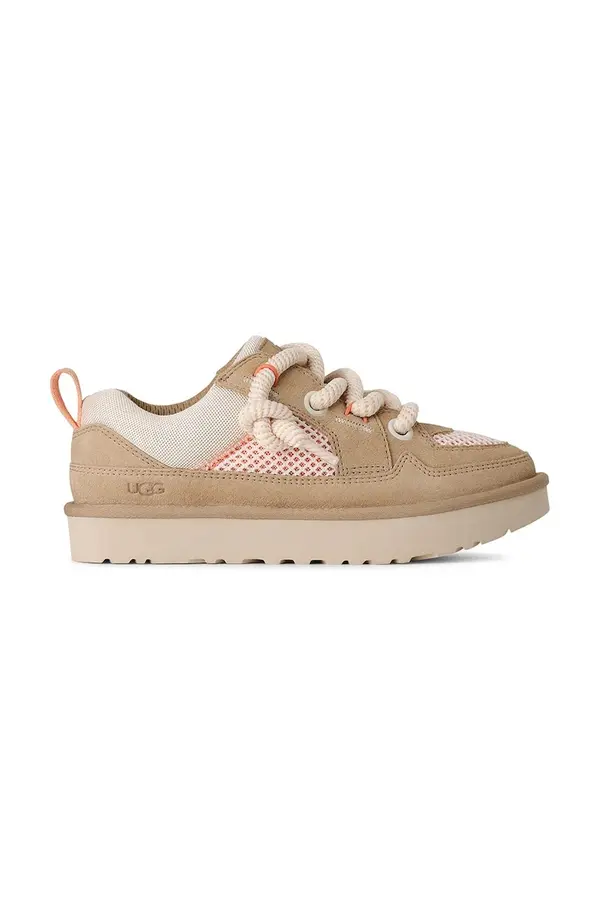 UGG Tenisice od brušene kože UGG W Lo Lowmel Mesh