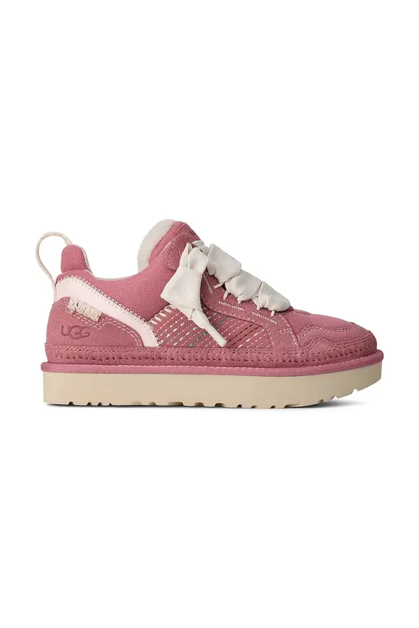 UGG Tenisice od brušene kože UGG W Lowmel Meadow