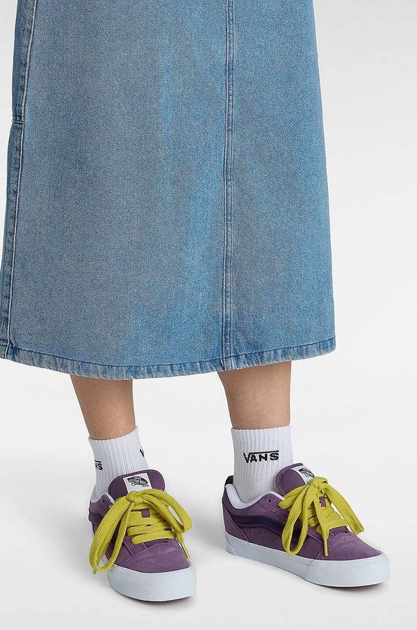 Vans Tenisice od brušene kože Vans Knu Skool boja: ljubičasta, VN000CRPPRP1