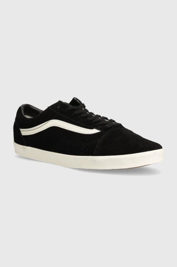 Vans Tenisice od brušene kože Vans Old Skool Lowpro boja: crna, VN000D0E1KP1