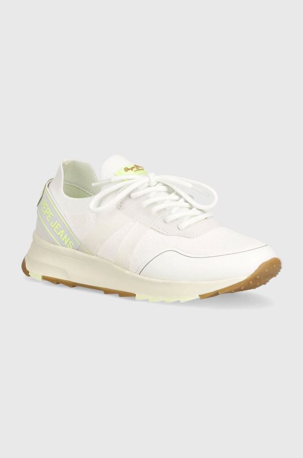 Pepe Jeans Tenisice Pepe Jeans PLS60001 boja: bijela, JOY KNIT W