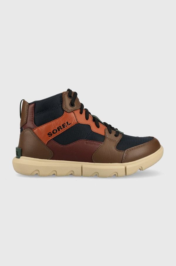 Sorel Tenisice Sorel Explorer Sneaker Mid boja: smeđa