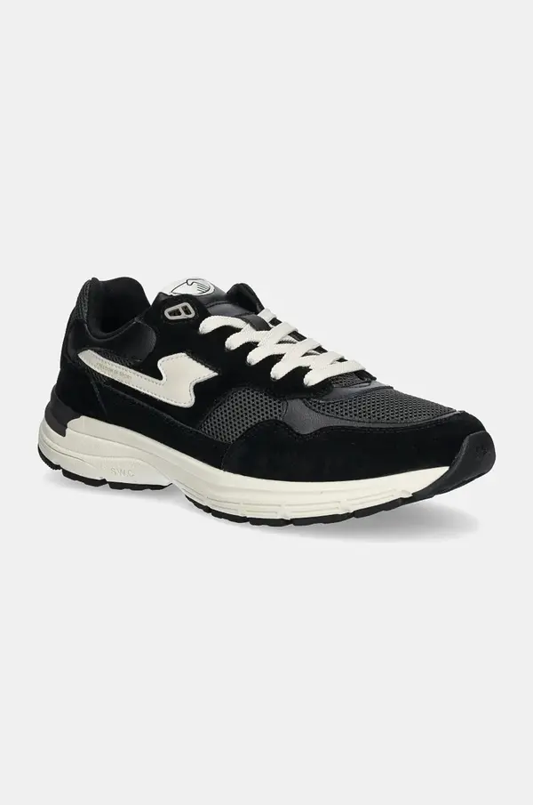 Stepney Workers Club Tenisice Stepney Workers Club Amiel S-Strike Suede Mix boja: crna, YP01115