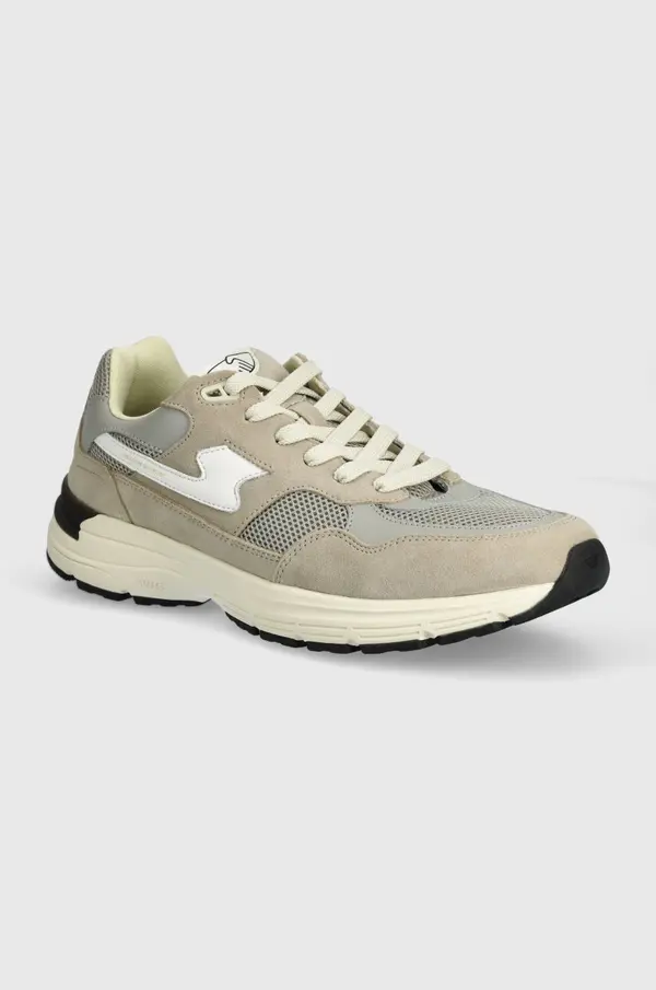 Stepney Workers Club Tenisice Stepney Workers Club Amiel S-Strike Suede Mix boja: siva, YP01535