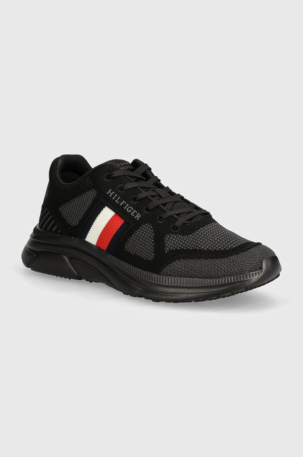Tommy Hilfiger Tenisice Tommy Hilfiger MODERN RUNNER KNIT EVO ESS boja: crna, FM0FM05245