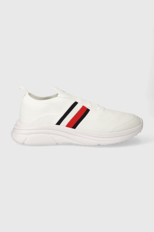 Tommy Hilfiger Tenisice Tommy Hilfiger MODERN RUNNER KNIT STRIPES ESS boja: bijela, FM0FM04798