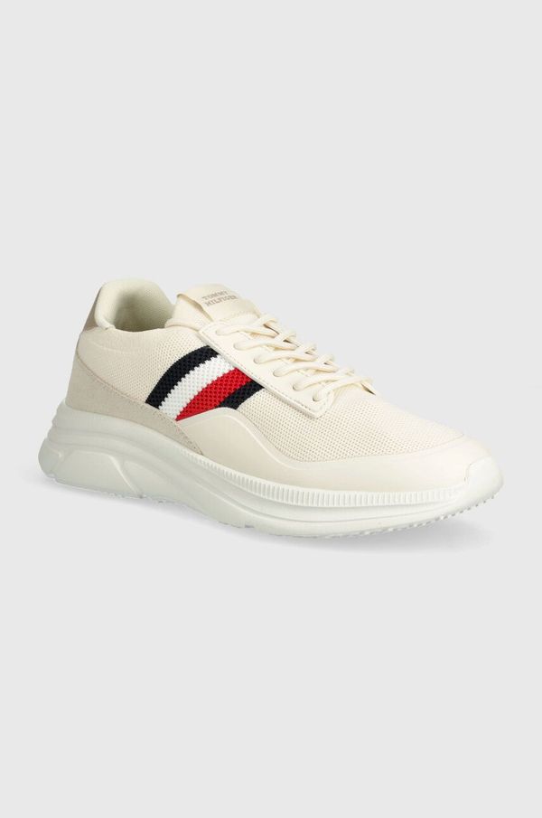 Tommy Hilfiger Tenisice Tommy Hilfiger MODERN RUNNER PREMIUM KNIT boja: bež, FM0FM05135