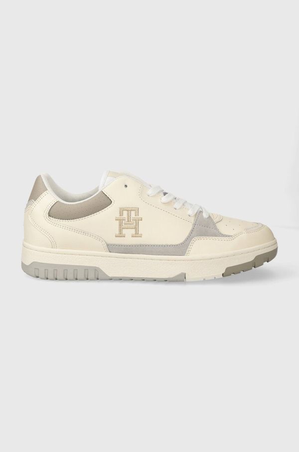 Tommy Hilfiger Tenisice Tommy Hilfiger TH BASKET STREET POP boja: bež, FM0FM04968
