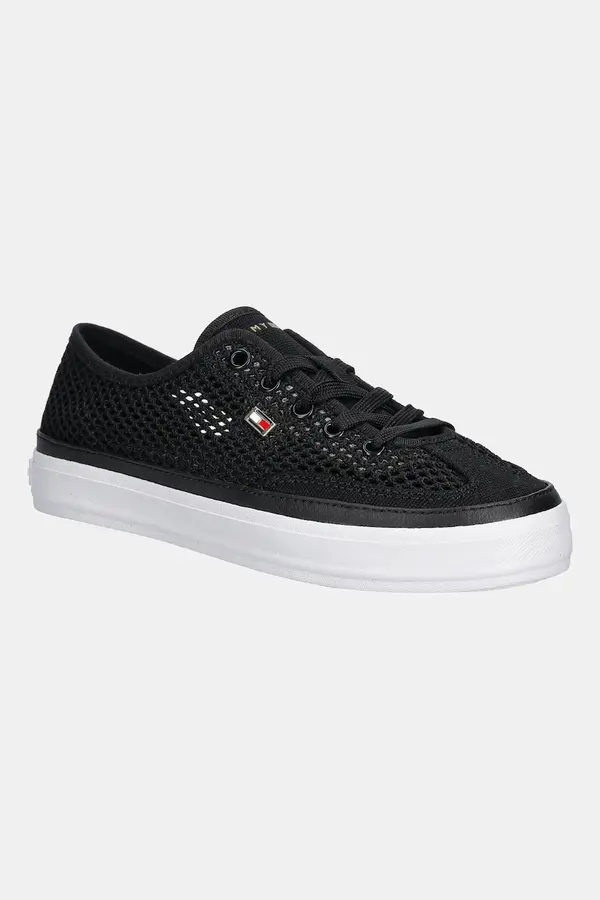 Tommy Hilfiger Tenisice Tommy Hilfiger TH OPEN MESH VULC SNEAKER