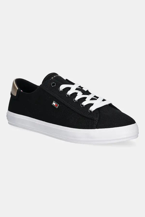 Tommy Hilfiger Tenisice Tommy Hilfiger VULC CANVAS LACE UP SNEAKER