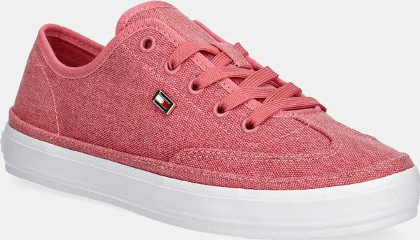 Tommy Hilfiger Tenisice Tommy Hilfiger WASHED CANVAS VULC SNEAKER