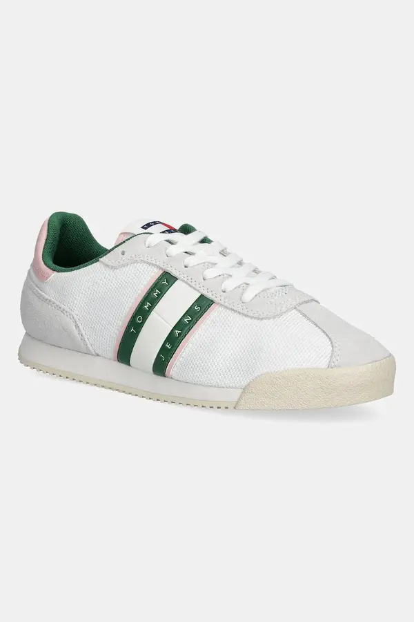 Tommy Hilfiger Tenisice Tommy Jeans LOW PROFILE RUNNER boja: bež, EN0EN02742