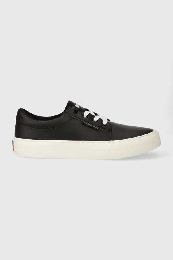 Tommy Hilfiger Tenisice Tommy Jeans TJM VULC. SKATE DERBY ESS boja: crna, EM0EM01400