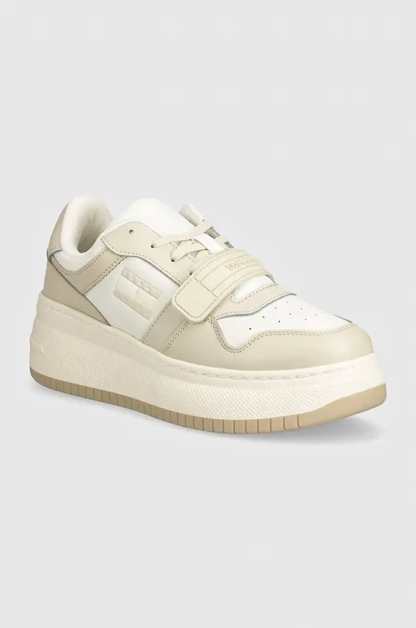 Tommy Jeans Tenisice Tommy Jeans TJW RETRO BASKET FLATFORM VELCRO