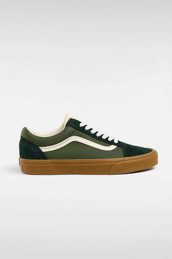 Vans Tenisice Vans Old Skool za muškarce, boja: zelena, VN000CT817P1