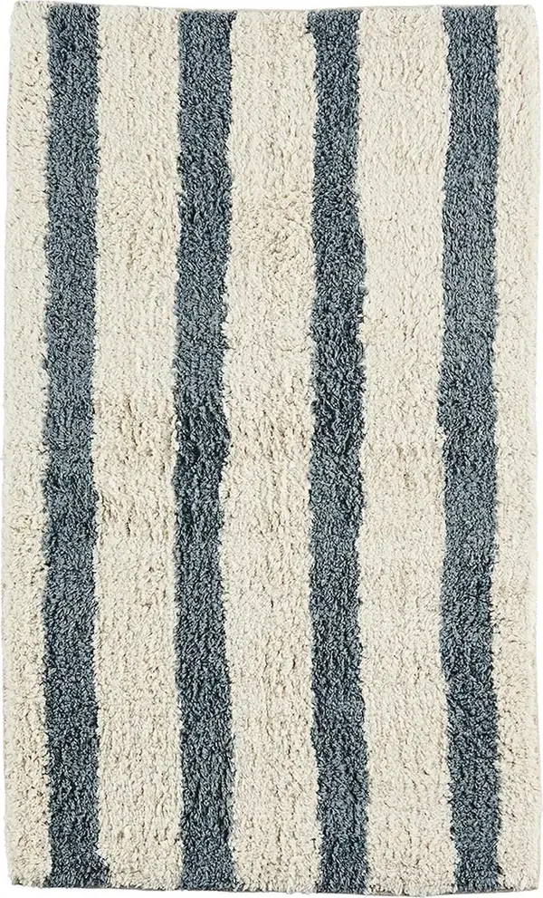 Madam Stoltz Tepih za kupaonicu Madam Stoltz Striped Tufted