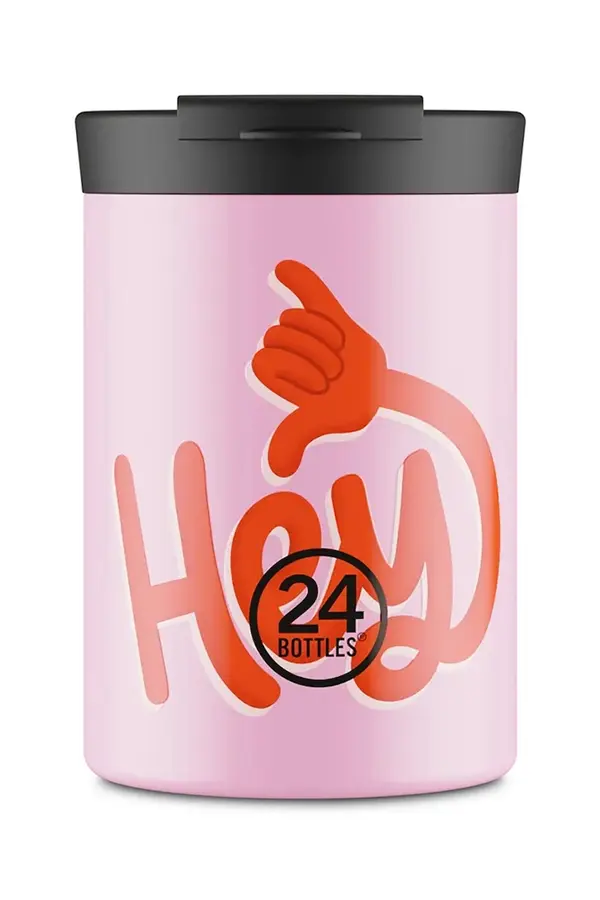 24bottles Termos šalica 24bottles Travel 350ml Pink