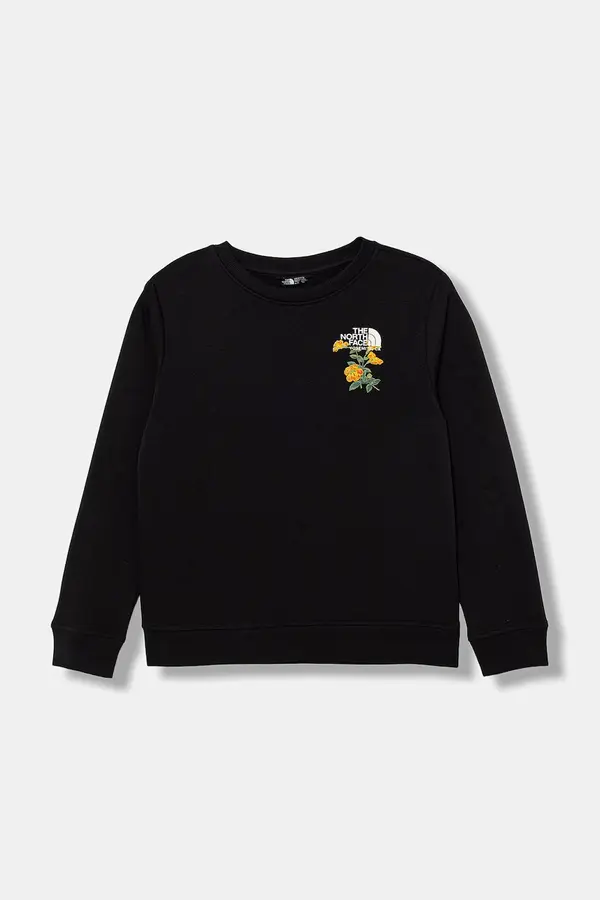 The North Face The North Face dukserica za djecu s pamukom G FLORA RELAXED CREW