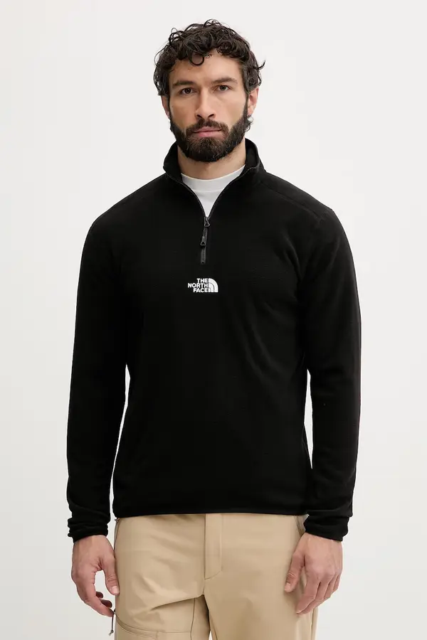 The North Face The North Face dukserica za muškarce s flisom EMBROIDERED LOGO