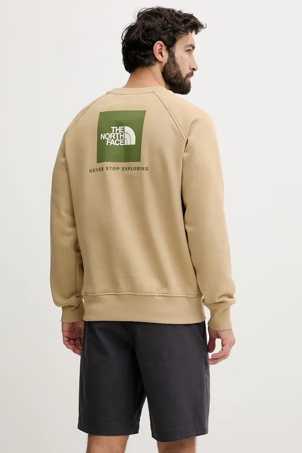 The North Face The North Face dukserica za muškarce s pamukom Raglan