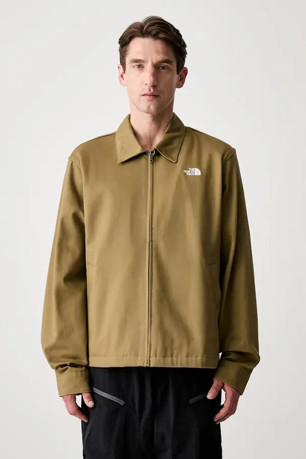 The North Face The North Face kratka jakna za muškarce od pamuka Twill
