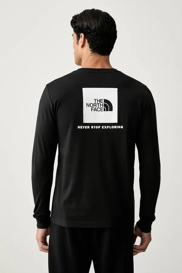 The North Face The North Face majica dugih rukava za muškarce s pamukom EVOLUTION
