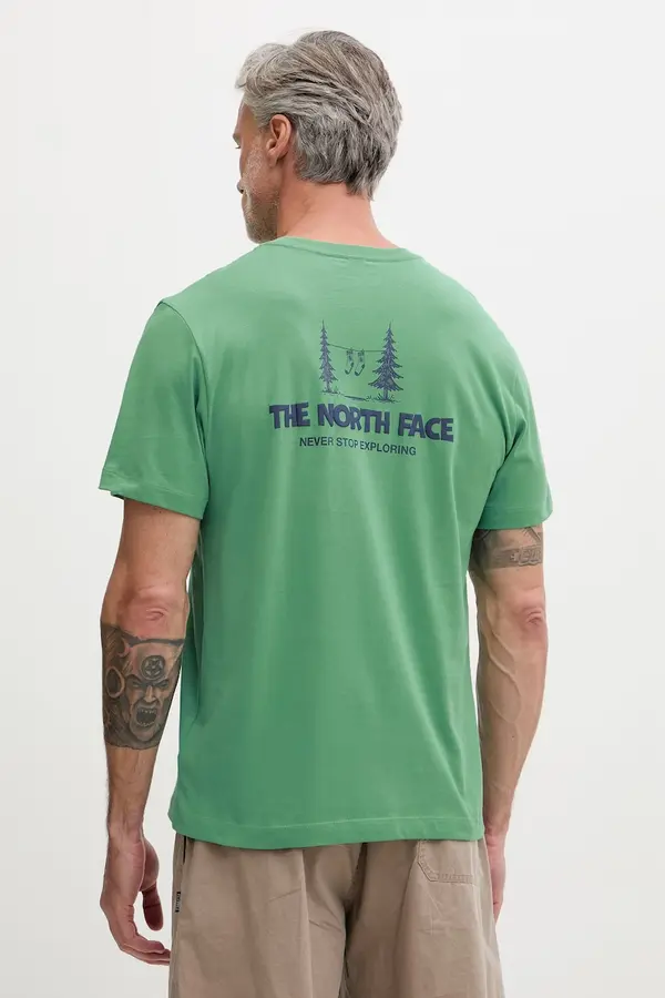 The North Face The North Face majica muška od pamuka CAMPING RELAXED
