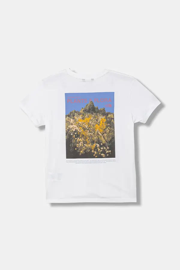 The North Face The North Face majica za djecu od pamuka G FLORA RELAXED SS TEE