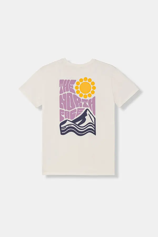 The North Face The North Face majica za djecu od pamuka TEEN VOYAGE RELAXED SHORT SLEEVE TEE