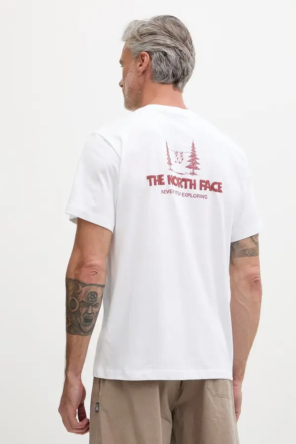 The North Face The North Face majica za muškarce od pamuka CAMPING RELAXED