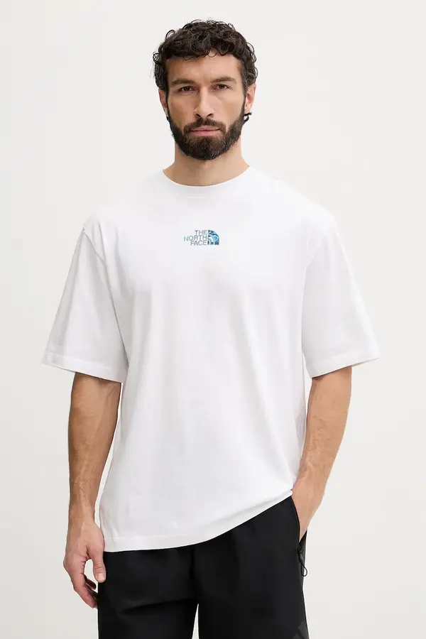 The North Face The North Face majica za muškarce od pamuka LIQUID LOGO
