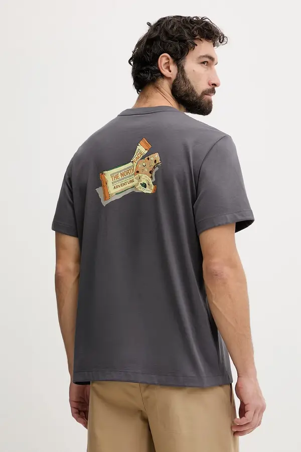 The North Face The North Face majica za muškarce od pamuka SNACK RELAXED