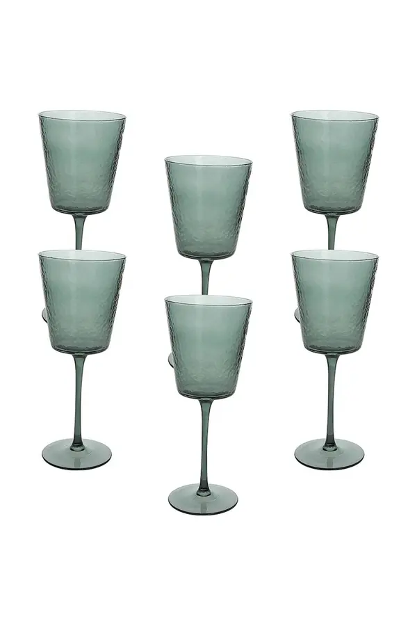 Tognana Tognana set čašica za vino od bojanog stakla 370 ml
