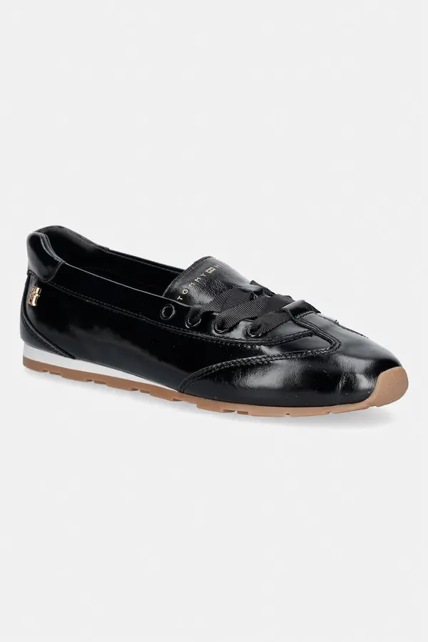 Tommy Hilfiger Tommy Hilfiger balerinke od kože BELLA BALLET SNEAKER