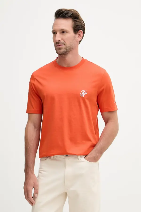 Tommy Hilfiger Tommy Hilfiger basic majica kratkih rukava za muškarce od pamuka SUMMER
