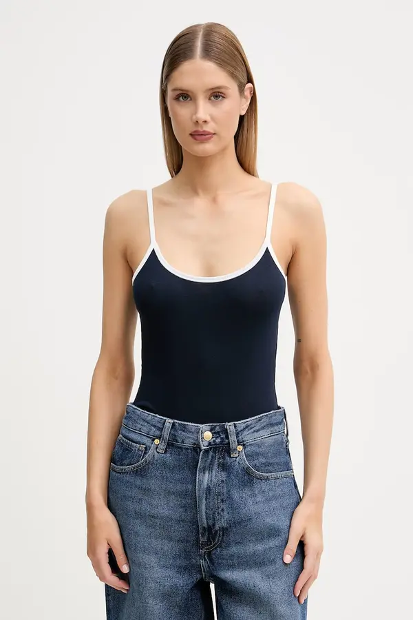 Tommy Hilfiger Tommy Hilfiger bodi za žene s pamukom