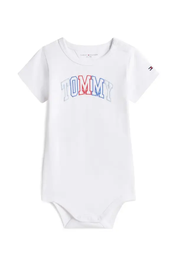 Tommy Hilfiger Tommy Hilfiger body za bebe s pamukom