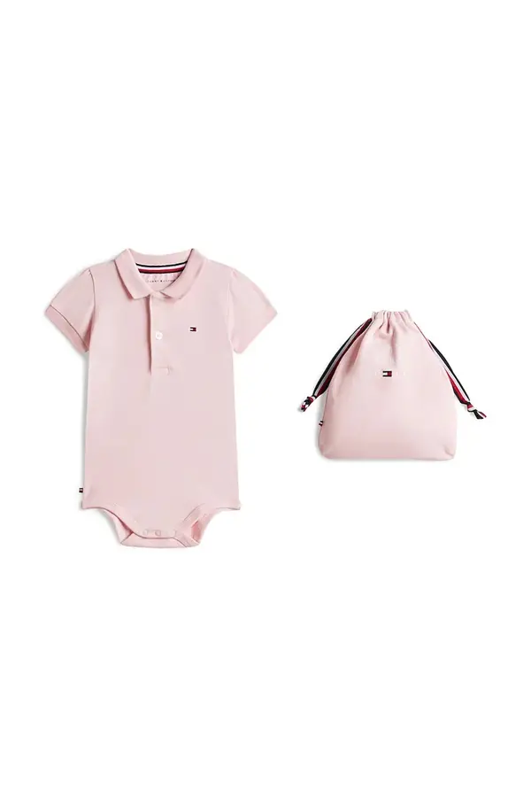 Tommy Hilfiger Tommy Hilfiger Body za djecu od pamuka