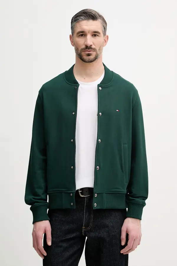 Tommy Hilfiger Tommy Hilfiger bomber jakna za muškarce od pamuka
