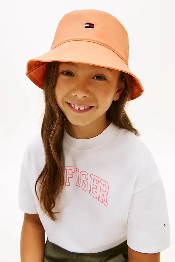 Tommy Hilfiger Tommy Hilfiger bucket hat za djecu pamučna