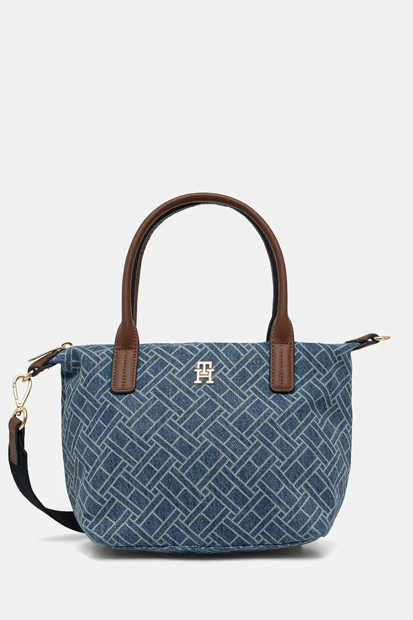 Tommy Hilfiger Tommy Hilfiger crossbody torba ženska od trapera