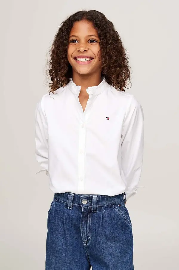 Tommy Hilfiger Tommy Hilfiger Dječja pamučna košulja Tommy Hilfiger