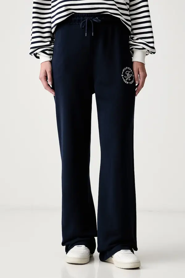 Tommy Hilfiger Tommy Hilfiger donji dio trenirke za žene od pamuka