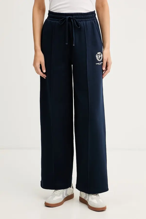 Tommy Hilfiger Tommy Hilfiger donji dio trenirke za žene s pamukom