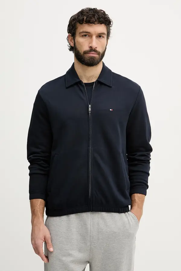 Tommy Hilfiger Tommy Hilfiger dukserica na zakopčavanje za muškarce od pamuka