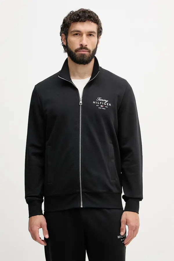 Tommy Hilfiger Tommy Hilfiger dukserica na zakopčavanje za žene od pamuka