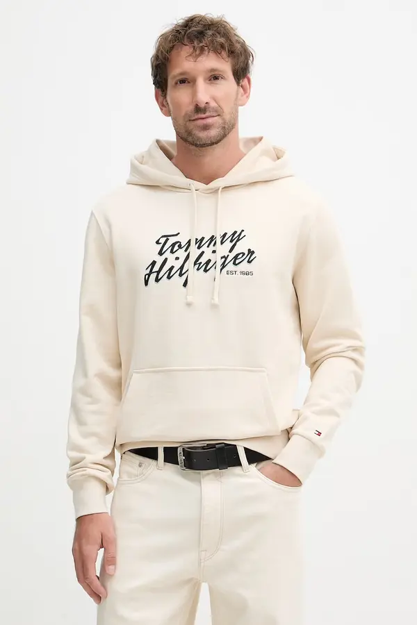 Tommy Hilfiger Tommy Hilfiger dukserica sa kapuljačom muška od pamuka